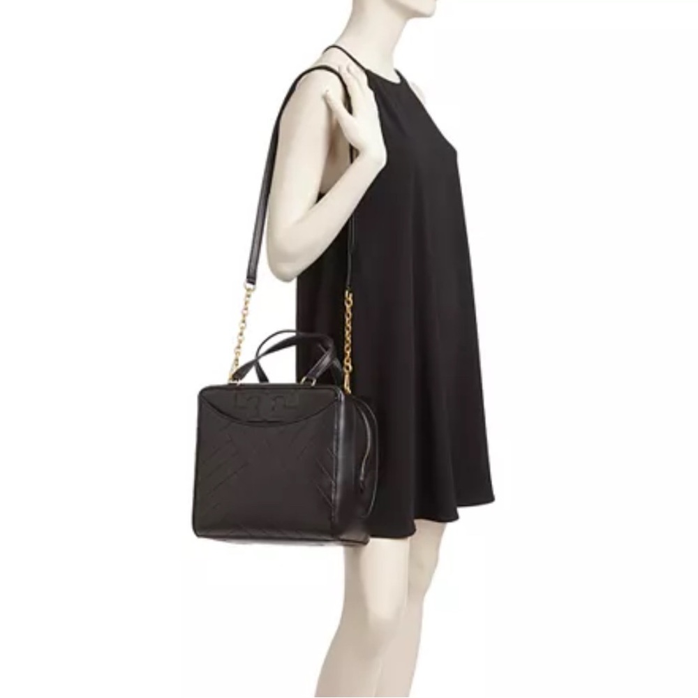 Tory Burch Alexa Leather Satchel NWT - Picture 9 of 12